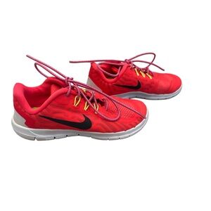 Nike Pink and Yellow Sneakers